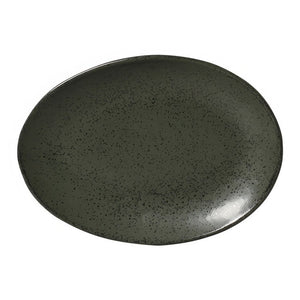 Greenery Oval Dessert Plates Set of 6