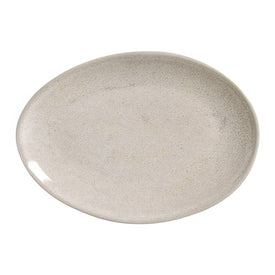 Latte Oval Dessert Plates Set of 6