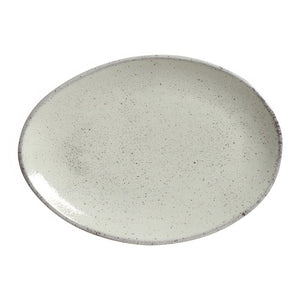 Pistache Oval Dessert Plates Set of 6