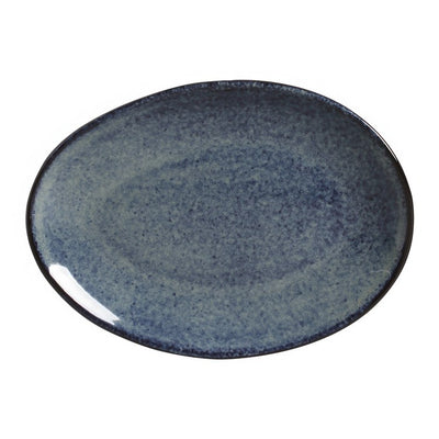 Product Image: Denim Oval Dessert Plates Set of 6
