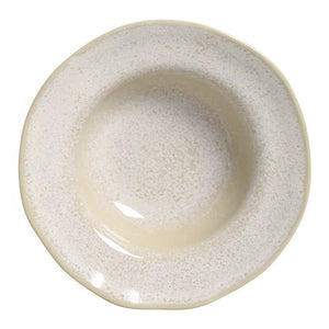 Latte Deep Rim Dessert Plates Set of 4