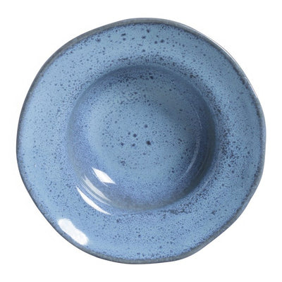 Product Image: Dessert Set Breeze Deep Rim 4 Piece Light Blue Stoneware