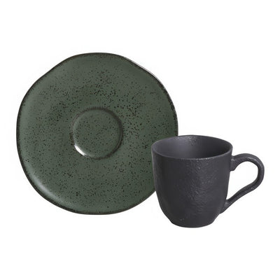 Product Image: Greenery Coffee Cups & Saucers Set of 6