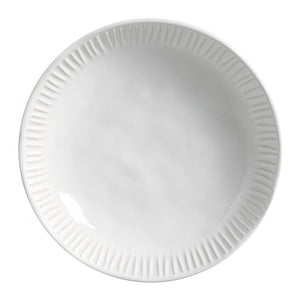 Salad Plate Set New White 6 Piece White Stoneware