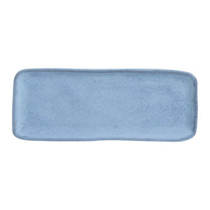Platter Set Breeze Medium Rectangular 4 Piece Light Blue Stoneware