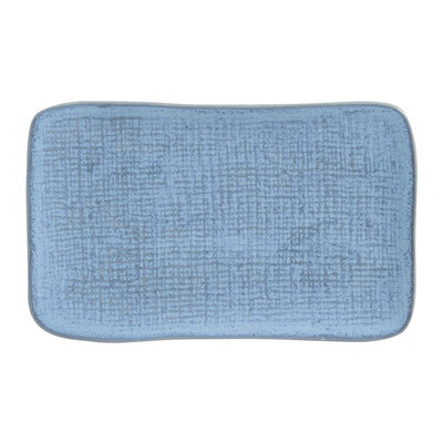 Product Image: Platter Set Breeze Medium Rectangular Juta 4 Piece Light Blue Stoneware