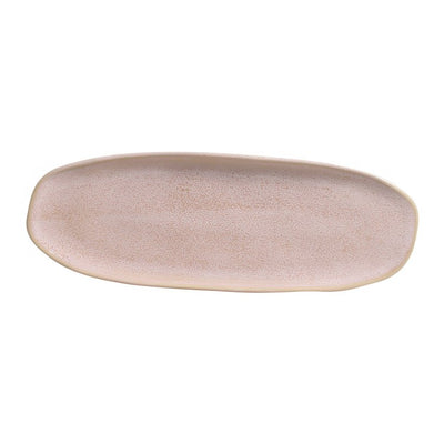Product Image: Litchi Large Shallow Oval Platters Set of 4