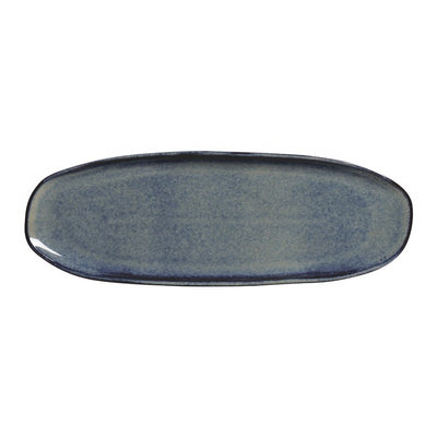 Product Image: Denim Large Shallow Oval Platters Set of 4