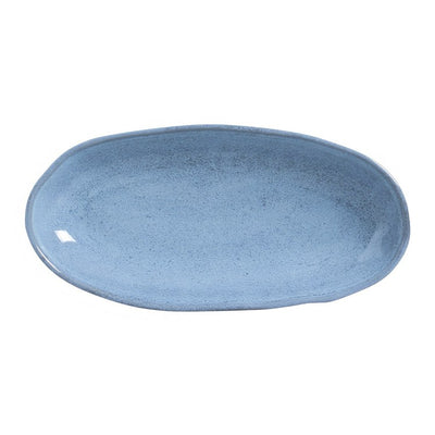 Product Image: Platter Set Breeze Large Deep Oval 4 Piece Light Blue Stoneware