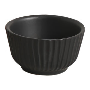 Matte Black Linhas Ramekins Set of 6