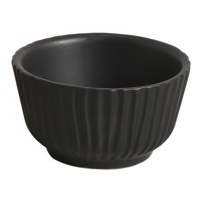 Product Image: Matte Black Linhas Ramekins Set of 6