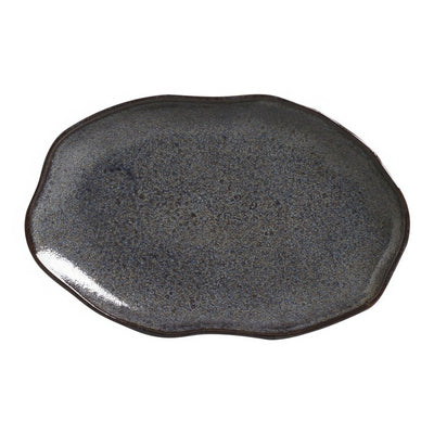 Product Image: Titanium Medium Shallow Oval Platters Set of 4