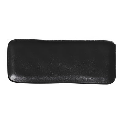 Product Image: Matte Black Rectangular Platters Set of 4