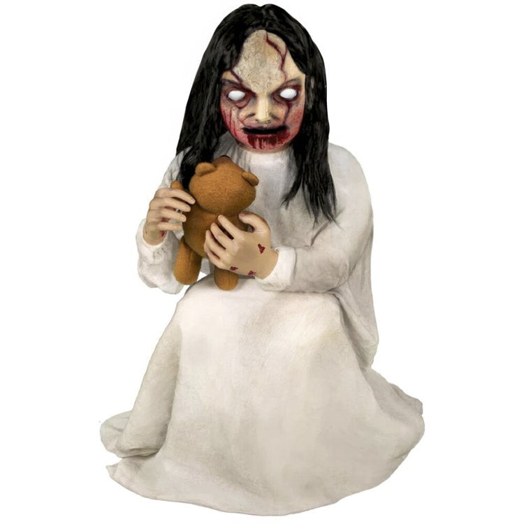 Seasonal Decor Motion Activated Lunging Lily the Demonic Zombie Girl