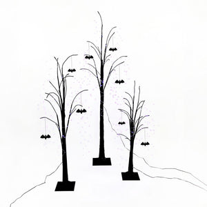 HHPTSET3-1PUR/BLK Holiday/Halloween/Halloween Outdoor Decor