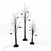 HHPTSET3-1PUR/BLK Holiday/Halloween/Halloween Outdoor Decor
