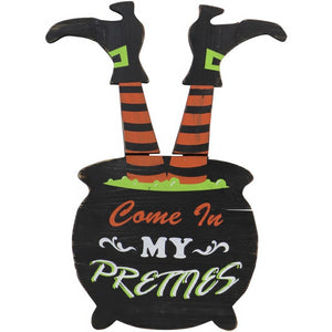 HHWOODWTCH-0BL Holiday/Halloween/Halloween Outdoor Decor
