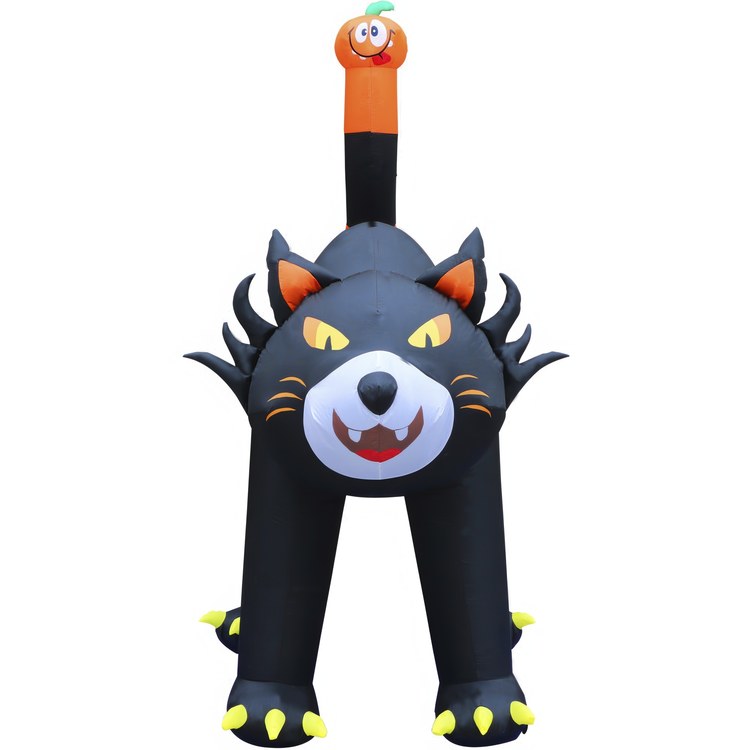 Haunted Hill Farm Inflatable Cat - Thumbnail 2