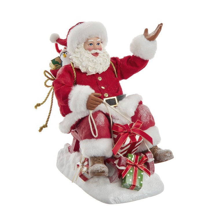 8.5" Fabriche Santa on Sled