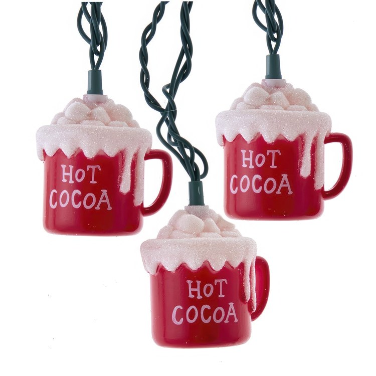 9-Foot UL 10-Light Hot Cocoa Light Set