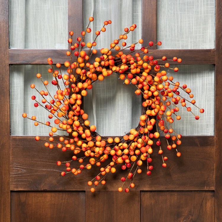 Artificial Wreath Artificial Berries 14 Inch
