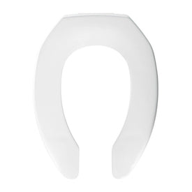 Heavy Duty Open Front Toilet Seat with STA-TITE