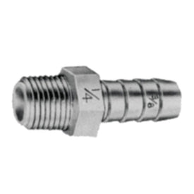 Fitting Adapter Nylon 1/4 Inch BarbxMPT 10 Pack