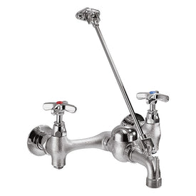 Teck Commercial Two Handle Wall-Mount Service Sink Faucet