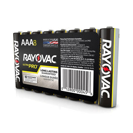 Ultra Pro 1.5-Volt Alkaline AAA Batteries 8-Pack