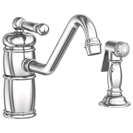 Nadya Single Handle Kitchen Faucet with Side Sprayer
