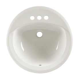 Rondalyn 19-1/8"W Drop-In Bathroom Sink for Centerset Faucet
