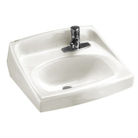 Lucerne 20-1/2"W Wall-Mount Bathroom Sink for Right-Side Single Hole Faucet