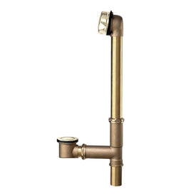 Universal Bathtub Drain Assembly with Pop-Up