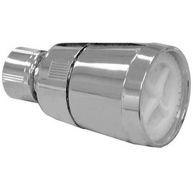 Showerhead Adjustable with Bushing Chrome 2 Inch 2 Gallons per Minute