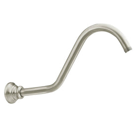 Waterhill 14" High-Arc Curved Shower Arm with Flange