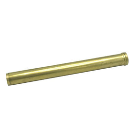 Overflow Tube Brass 1x1-1/8x10" 22GA Threaded