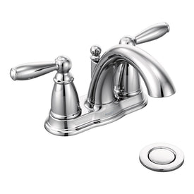 Brantford Two Handle Centerset Lavatory Faucet with Drain