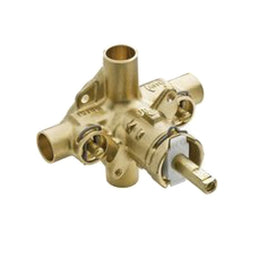 Posi-Temp Four-Port Pressure Balance Rough Valve with 1/2" CC Connections and Stops