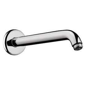 Standard 9" Wall Mount Shower Arm with Flange