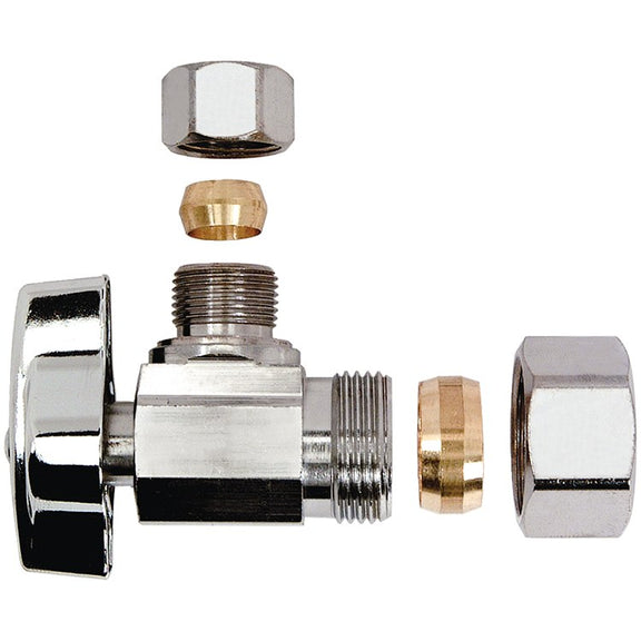 Brasscraft KTCR19XC Angle Stop Valve Riverbend Home