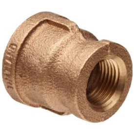 Coupling 1-1/4 x 1 Inch Lead Free Brass