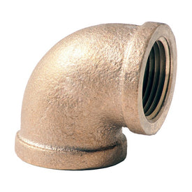 Elbow 90DEG 3/4 x 1/2 Inch Lead Free Brass