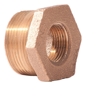 Bushing Hex Head 3/8 x 1/4 Inch Lead Free Brass