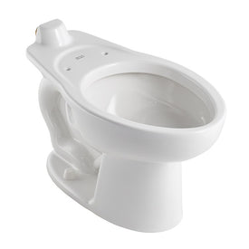 Madera FloWise 15"H Floor-Mount Elongated Toilet Bowl with Slotted Rim/Top Spud