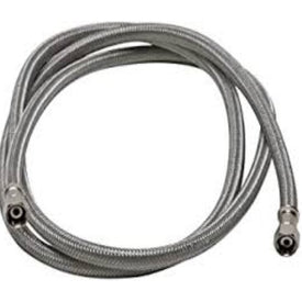 Ice Maker Connector Supply 120 Inch 1/4 Inch Compression