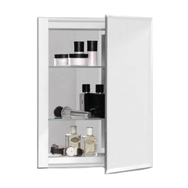 R3 Series 16" Dual Mount Medicine Cabinet with Beveled Mirror