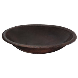 Matisse Oval Handcrafted Copper Bathroom Sink