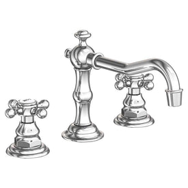 Chesterfield Two Handle Widespread Bathroom Faucet with Drain