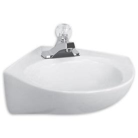 Cornice Wall-Hung/Pedestal Bathroom Sink Top Only for 4" Centerset Faucet