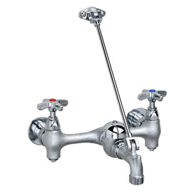 Two Handle Service Faucet for Mop Basin